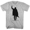 Gray heather The Breakfast Club t-shirt featuring The Breakfast Club Fist Pump variant design