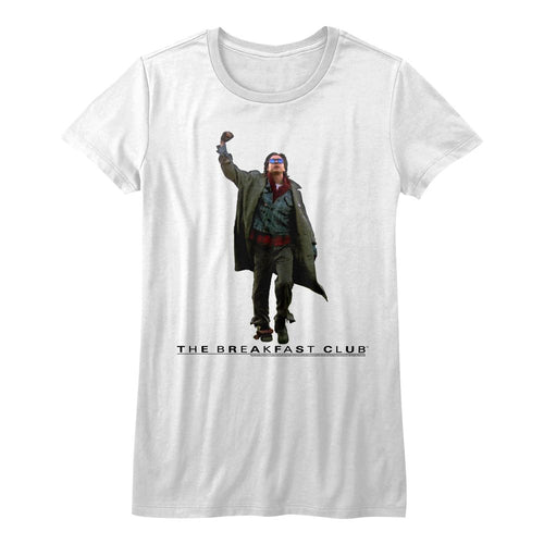 The Breakfast Club Ladies T-Shirt - Fist Pump Cut Out