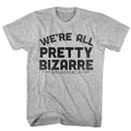 Gray heather The Breakfast Club t-shirt featuring The Breakfast Club Pretty Bizarre Allison quote design