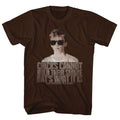 Dark chocolate brown The Breakfast Club t-shirt featuring The Breakfast Club Dats It design