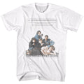 White The Breakfast Club t-shirt featuring The Breakfast Club Poster design
