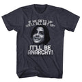 Navy heather The Breakfast Club t-shirt featuring The Breakfast Club Anarchy design
