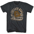 Black heather The Breakfast Club t-shirt featuring The Breakfast Club Bulldog design