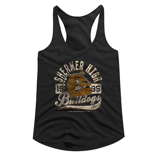 The Breakfast Club Ladies Racerback - Bulldog