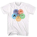 White The Breakfast Club t-shirt featuring The Breakfast Club Venn Diagram design