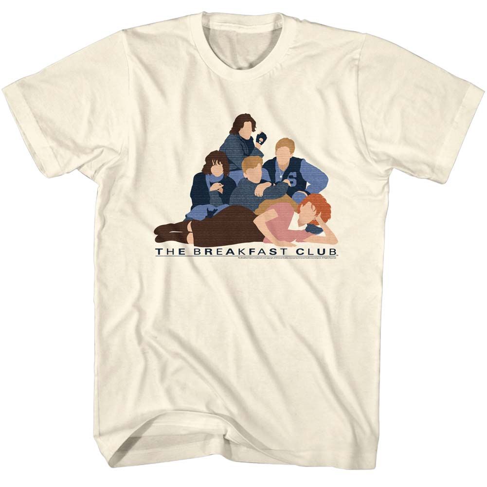 Natural The Breakfast Club t-shirt featuring The Breakfast Club Vector Club design