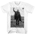 White The Breakfast Club t-shirt featuring The Breakfast Club Bender Snap design