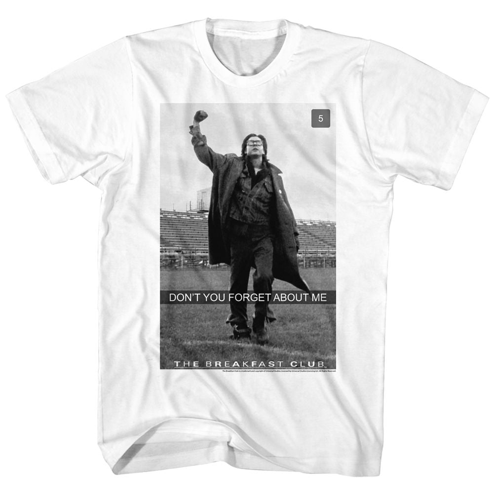 White The Breakfast Club t-shirt featuring The Breakfast Club Bender Snap 2 design