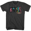 Smoke gray The Breakfast Club t-shirt featuring The Breakfast Club Cmyk Dance design