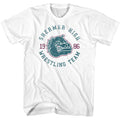 White The Breakfast Club t-shirt featuring The Breakfast Club Shermer High Logo Vintage design