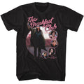 Black The Breakfast Club t-shirt featuring The Breakfast Club Character Circles design