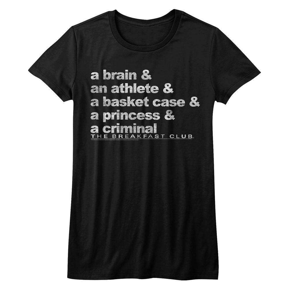 The Breakfast Club Ladies T-Shirt - Word Up