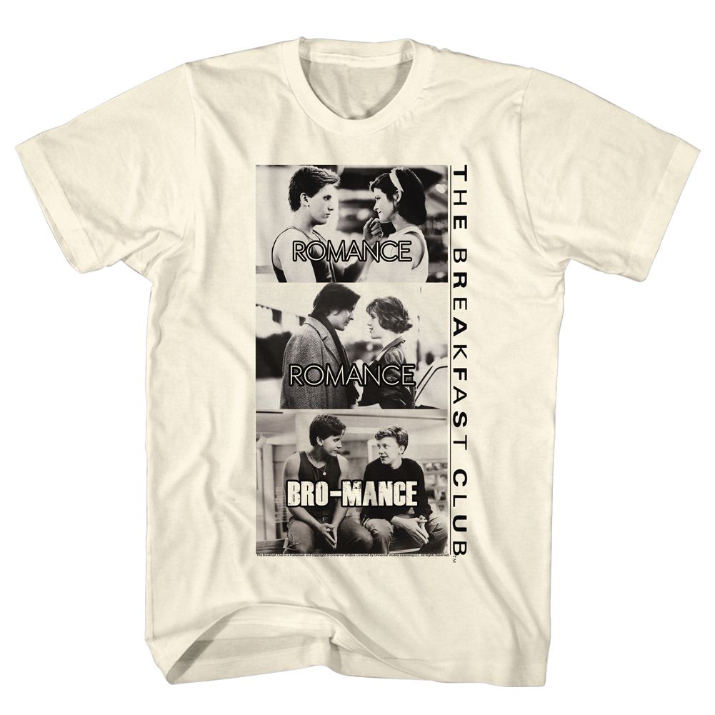 Natural The Breakfast Club t-shirt featuring The Breakfast Club Bromance Bender Andrew design