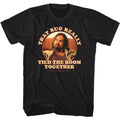 Black The Big Lebowski t-shirt featuring That Rug Really Tied The Room Together from The Big Lebowski