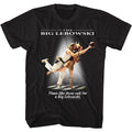 Black The Big Lebowski t-shirt featuring Times Like These cowboy quote from The Big Lebowski