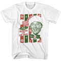 White Bing Crosby t-shirt featuring Bing Crosby Christmas Songs holiday classics design