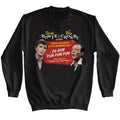 Black Bing Crosby sweatshirt featuring Bing Crosby and David Bowie Peace on Earth Little Drummer Boy duet