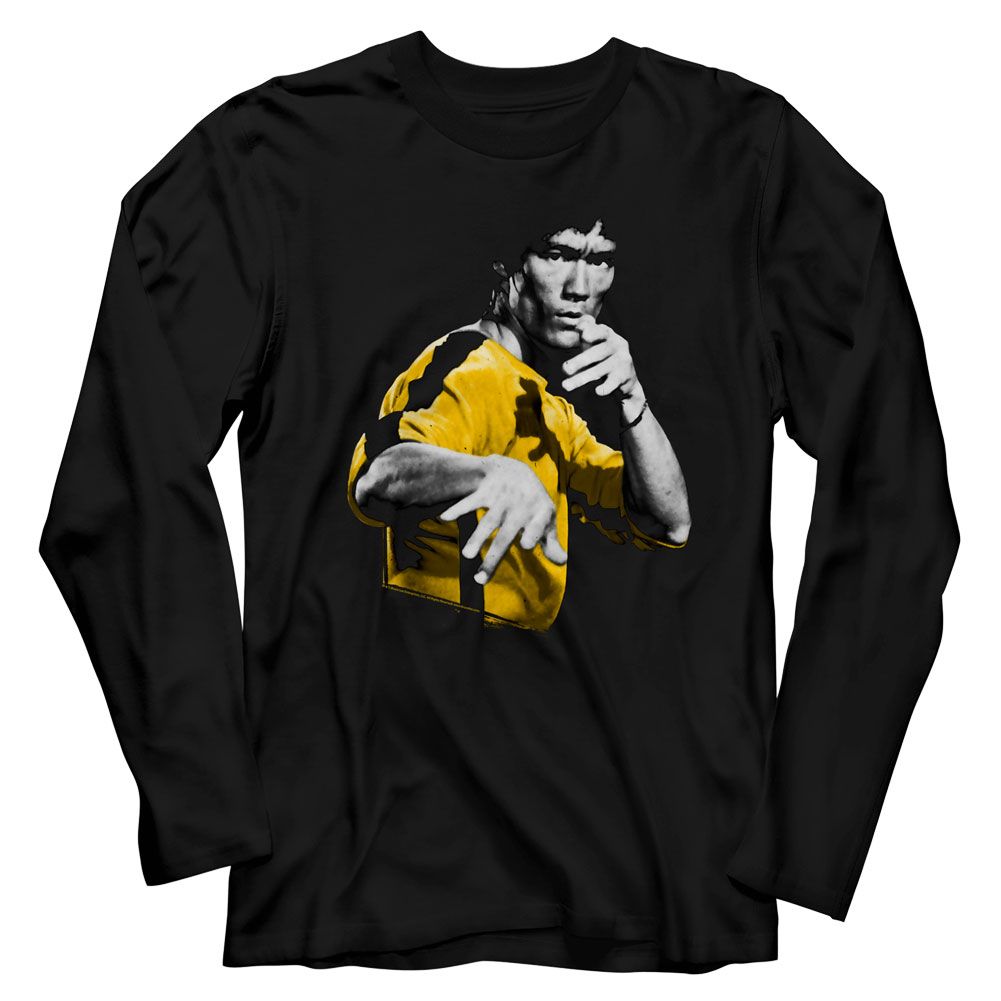 Bruce Lee Long Sleeve T-Shirt - Hoooowah