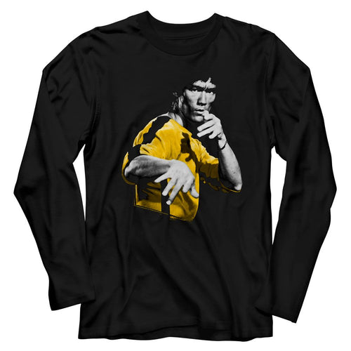 Bruce Lee Long Sleeve T-Shirt - Hoooowah