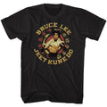 Black Bruce Lee t-shirt featuring Bruce Lee JKD Master Jeet Kune Do design