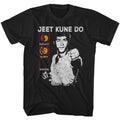 Black Bruce Lee t-shirt featuring Bruce Lee JKD Symbol meaning philosophy design
