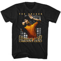 Black Bruce Lee t-shirt featuring Bruce Lee The Dragon nickname design