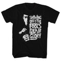 Black Bruce Lee t-shirt featuring Bruce Lee Cheeeee kiai shout design