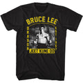 Black Bruce Lee t-shirt featuring Bruce Lee Dragon nickname design