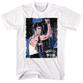 White Bruce Lee t-shirt featuring Bruce Lee Bruce Sketch portrait design