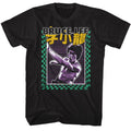 Black Bruce Lee t-shirt featuring Bruce Lee Bright Patterns martial arts design