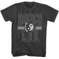 Smoke gray Bruce Lee t-shirt featuring Bruce Lee Athletic martial arts design