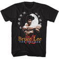 Black Bruce Lee t-shirt featuring Bruce Lee The Dragon design