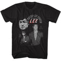 Black Bruce Lee t-shirt featuring Bruce Lee Be Water philosophy design