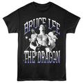 Black Bruce Lee t-shirt featuring Bruce Lee The Dragon design