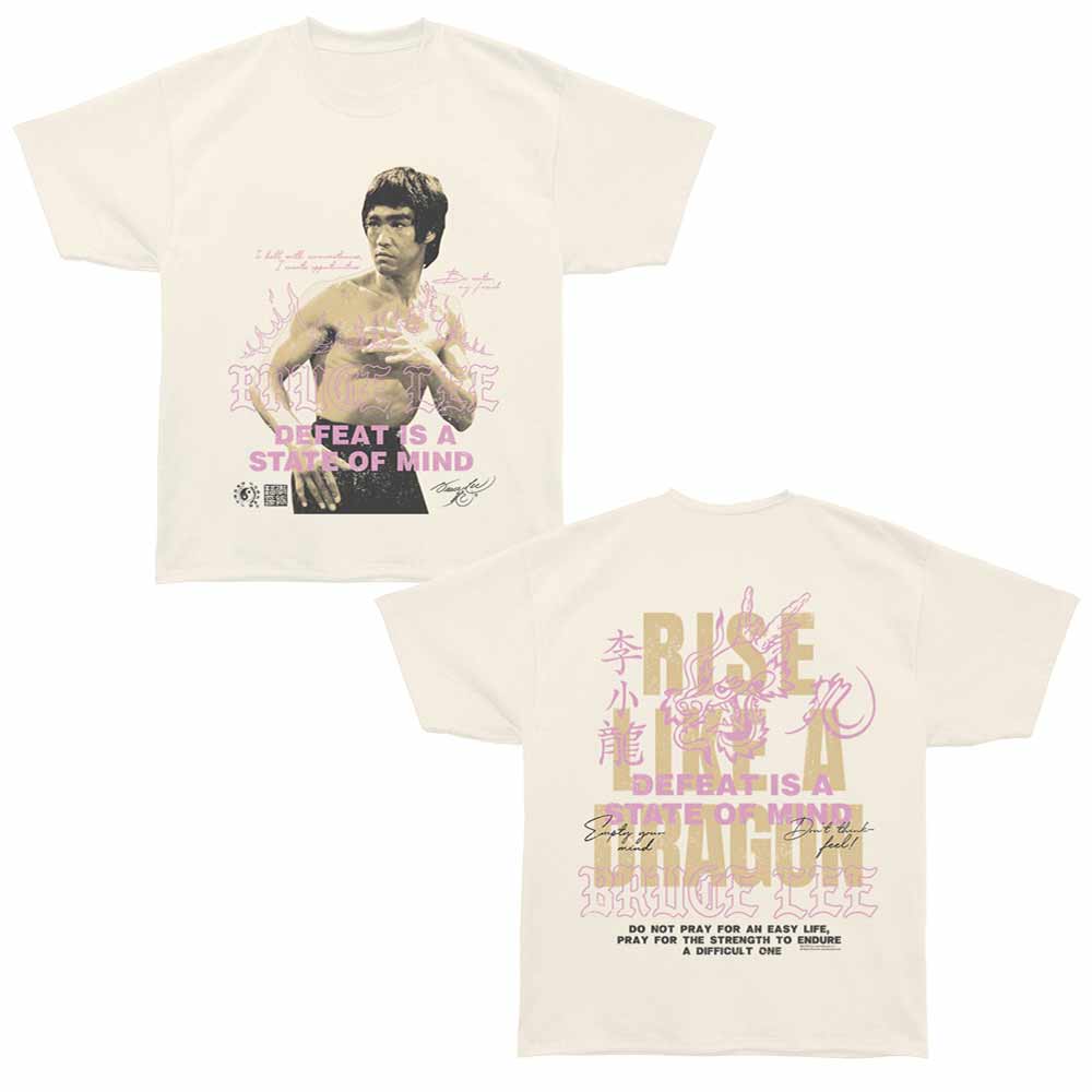 Bruce Lee Oversized T-Shirt - Rise Like a Dragon F&B
