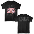 Black Bruce Lee t-shirt featuring Bruce Lee Shattered Glass design