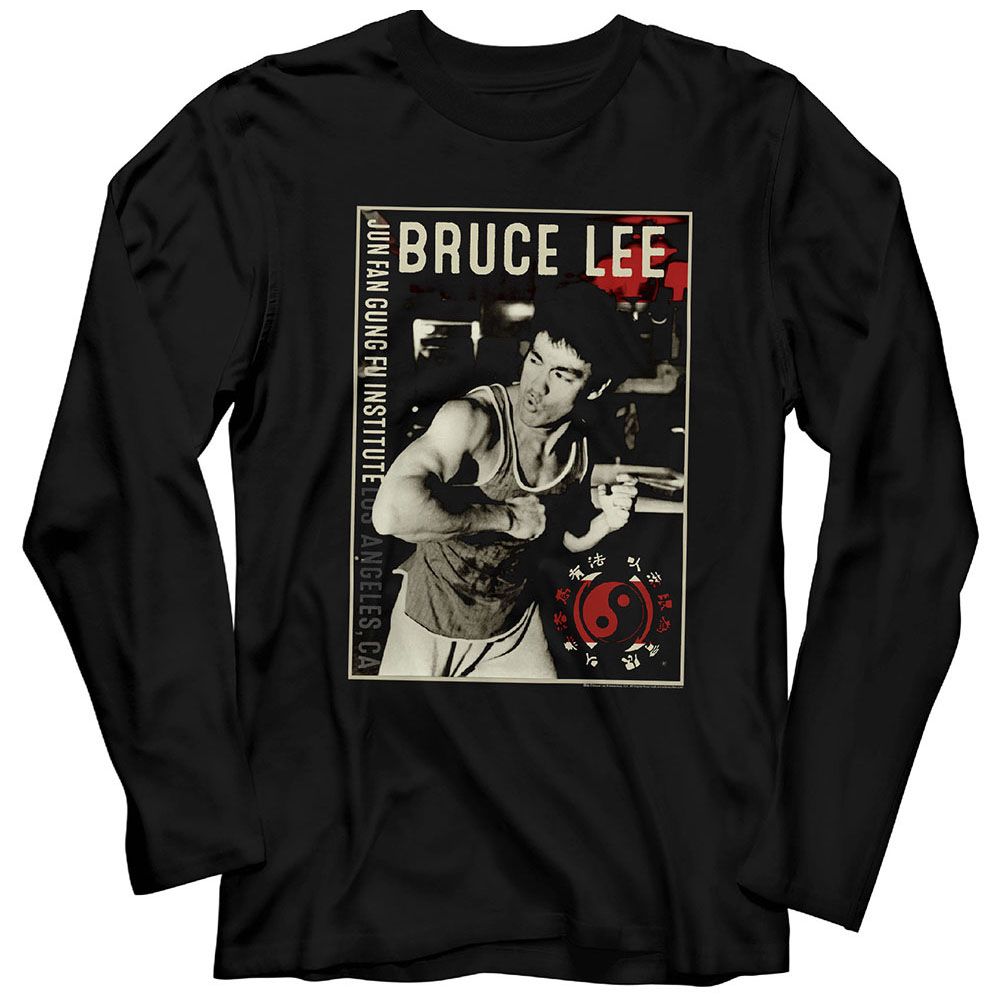 Bruce Lee Long Sleeve T-Shirt - Bruce