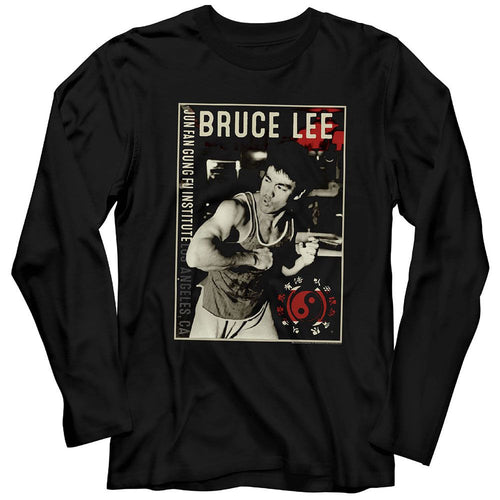 Bruce Lee Long Sleeve T-Shirt - Bruce