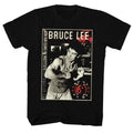 Black Bruce Lee t-shirt featuring Bruce Lee Bruce name design