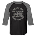 Bruce Lee 3/4 Raglan - Symbols