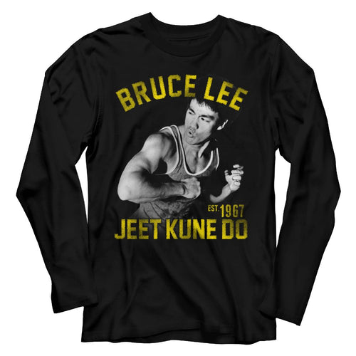 Bruce Lee Long Sleeve T-Shirt - Action Bruce