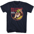 Navy Big League Chew t-shirt featuring Big League Chew Pitcher Fresh Pouch design