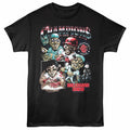 Black Big League Chew t-shirt featuring a Champions design