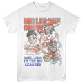 White Big League Chew t-shirt featuring Big League Chew Welcome To The Big Leagues design