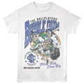 White Big League Chew t-shirt featuring Big League Chew Diamond baseball design