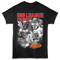 Black Big League Chew t-shirt featuring Big League Chew Outta Here Original Grape design