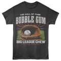 Smoke gray Big League Chew t-shirt featuring Big League Chew Baseball Glove design