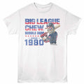 White Big League Chew t-shirt featuring Big League Chew Spangled Since 1980 patriotic design
