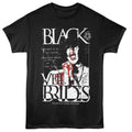 Black Black Veil Brides t-shirt featuring Black Veil Brides Singing Andy Biersack performance design
