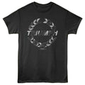 Smoke gray British Motor Heritage t-shirt featuring British Motor Heritage Triumph Laurel logo design